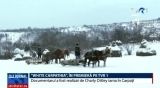 VIDEO. White Carpathia, al cincilea episod al documentarului realizat de Charlie Ottley şi filmat integral iarna în Carpaţi, a avut premiera la TVR