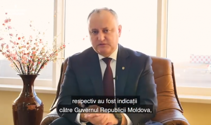 Igor Dodon recunoaşte că a dat indicaţii Guvernului să renunţe la interdicţia aplicată maşinilor cu numere transnistrene