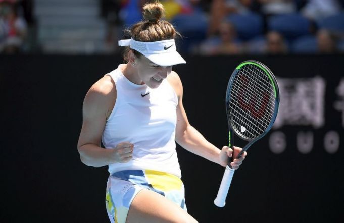 Simona Halep obţine o dublă victorie la Australian Open. Românca se califică în sferturile de finală şi urcă pe locul 2 WTA