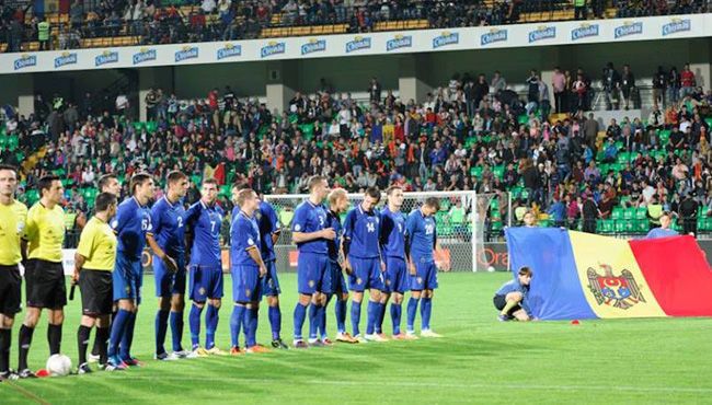 Naţionala de fotbal a Republicii Moldova joacă azi un amical cu Suedia