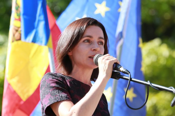 Maia Sandu: Oamenii din regiunea transnistreană ştiu despre mine din „literatura” lui Dodon