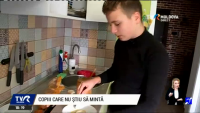 Campanie TVR MOLDOVA "Diferiţi, dar la fel": Cunoaşteţi povestea de viaţă a unui băiat de 13 ani, diagnosticat cu autism