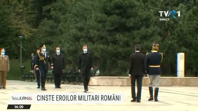 VIDEO. Ceremonii militare în condiţii de pandemie de Ziua Armatei Române, în ţară şi străinătate