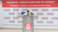 VIDEO/UPDATE. Stafful candidatului Igor Dodon acuză echipa Maiei Sandu că a tipărit mai multe ziare decât a raportat
