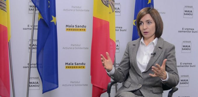 Maia Sandu, pentru presa ucraineană: Crimeea aparţine Ucrainei. Trupele ruse trebuie să plece din R. Moldova