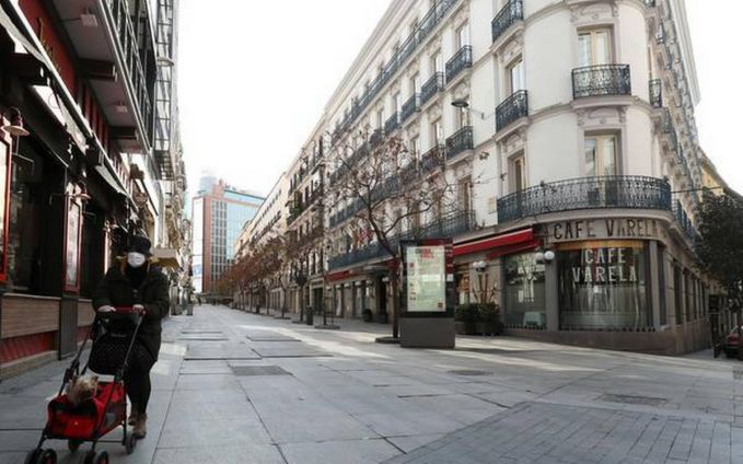 Lockdown în Madrid în perioada 4 - 13 decembrie