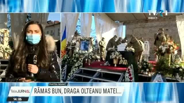 VIDEO. Draga Olteanu Matei, condusă pe ultimul drum. Actriţa a fost înmormântată cu onoruri militare