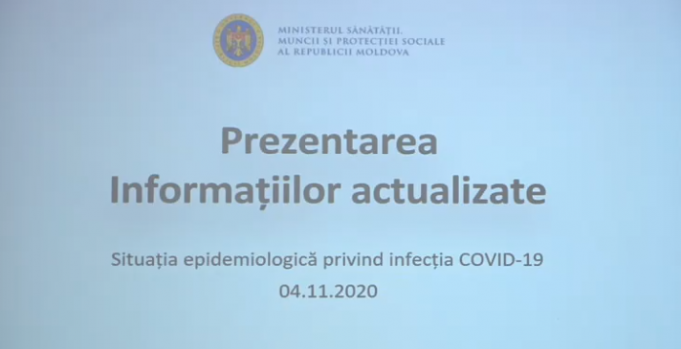 VIDEO/ UPDATE: Peste 1000 de cazuri de infectare cu COVID, confirmate astăzi în R. Moldova