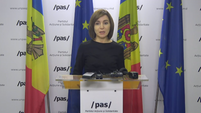 VIDEO. UPDATE. Maia Sandu invită cetăţenii la protest: Scoaterea SIS-ului din subordinea Preşedinţiei înseamnă uzurparea puterii în stat