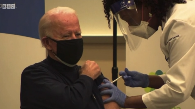 VIDEO. Preşedintele ales al SUA a primit prima doză de vaccin anti-COVID
