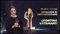 Gala TVR MOLDOVA: Premiul pentru excelenţă în cinematografie acordat regizoarei şi scenaristei Leontina Vatamanu