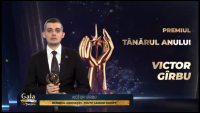 Gala TVR MOLDOVA: Premiul Tânărul Anului - Victor Gîrbu, membrului Asociaţiei Youth Cancer Europe