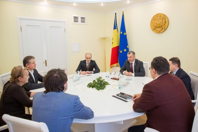 Premierul Republicii Moldova, Ion Chicu s-a întâlnit cu un grup de investitori români