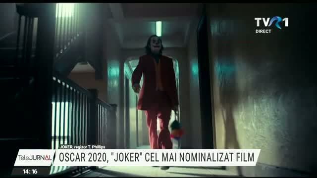 VIDEO. Premiile Oscar 2020 | "Joker", favorit cu 11 nominalizări