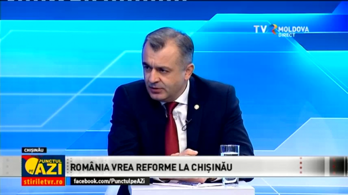 Prim-ministrul Ion Chicu vine diseară la Punctul pe AZi