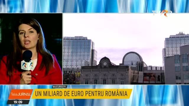 VIDEO. România primeşte de la CE peste un miliard de euro pentru combaterea efectelor COVID -19