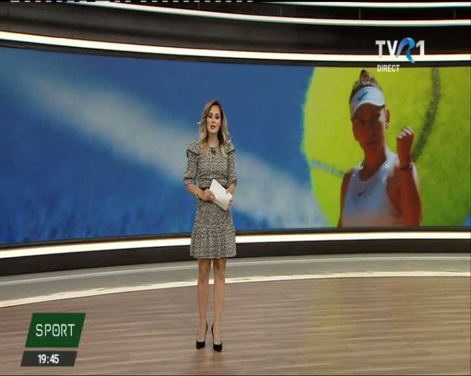 VIDEO. Tenis: Simona Halep s-a refăcut după accidentarea la picior