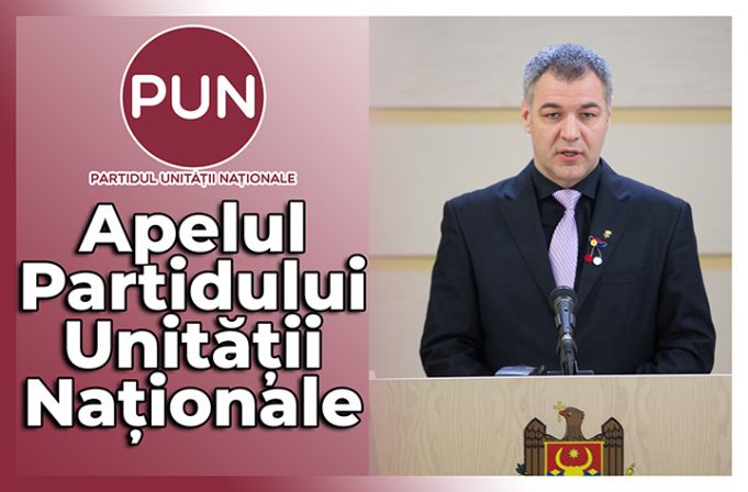 PUN face apel la toate forţele politice să nu accepte negocieri cu Igor Dodon