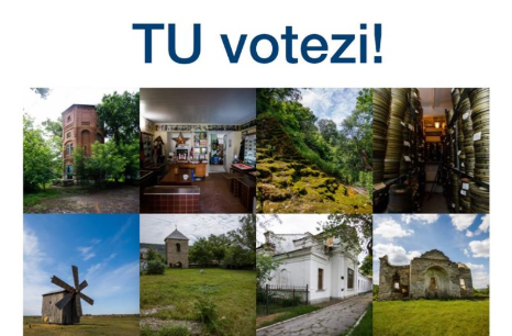Vot online: Alege un obiectiv cultural-istoric din R. Moldova pe care vrei să-l vezi restaurat