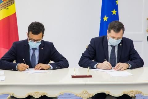 Republica Moldova şi Uniunea Europeană au semnat Acordul de împrumut în valoare de 100 milioane euro