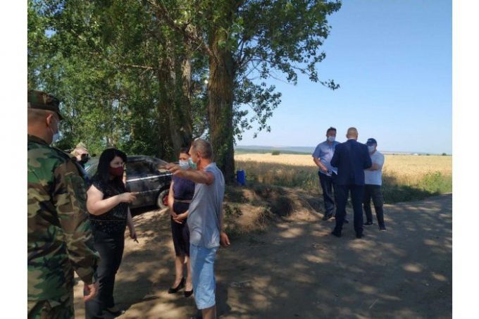 Vicepremierul pentru reintegrare şi ministrul Apărării au inspectat posturile ilegale instalate de Tiraspol în localităţi din raionul Dubăsari