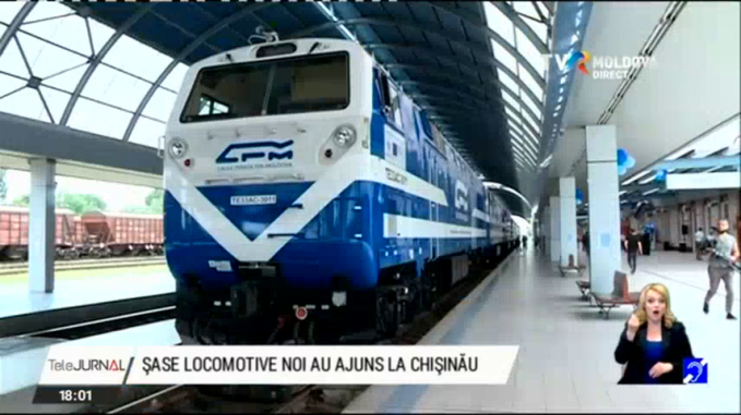CFM a început testarea locomotivelor noi, procurate în cadrul proiectului finanţat ede BERD, BEI şi UE