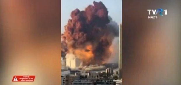 171 de morţi şi peste 6.000 de răniţi în explozia din Beirut, conform unui nou bilanţ