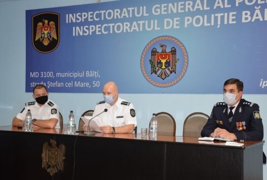 Inspectoratele de poliţie din Teleneşti şi Bălţi au şefi noi