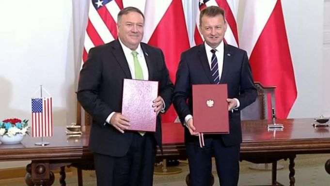 Acord semnat. Statele Unite vor avea oficial prezenţă militară permanentă pe teritoriul Poloniei