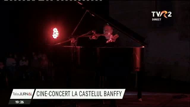 VIDEO. TIFF 2020: Cine-concert la Castelul Banffy. Maestru incontestabil al improvizaţiei, Jean-François Zygel a acompaniat, live, "Faust"