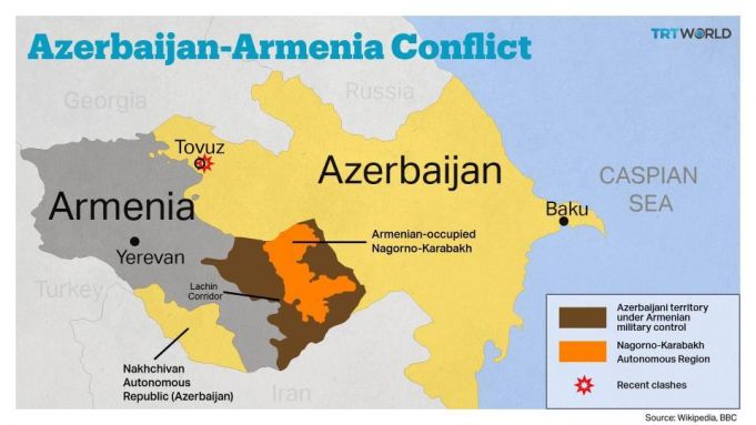 Nagorno-Karabah: Armenia a declarat legea marţială şi a dispus mobilizarea totală a armatei