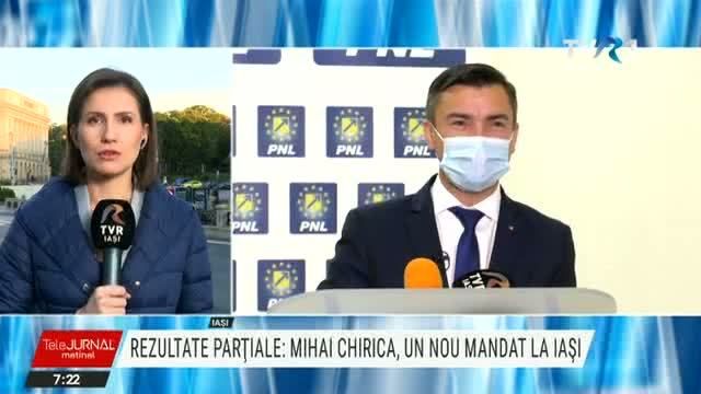 VIDEO. Rezultate parţiale: Mihai Chirica a câştigat un nou mandat de primar la Iaşi