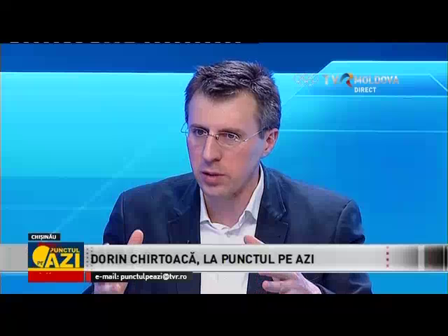 Liderul Partidului Liberal, Dorin Chirtoacă, la Punctul pe AZi