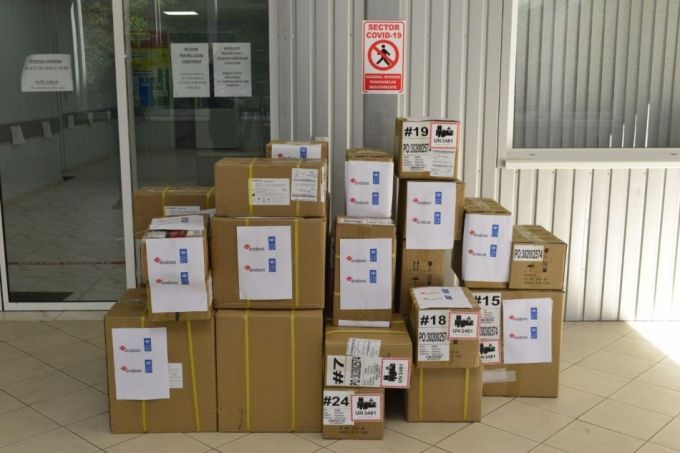 Lot de echipamente medicale, donat Spitalului Clinic Municipal „Sfânta Treime”