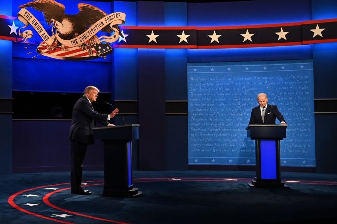 Prima dezbatere Donald Trump - Joe Biden a avut loc în Cleveland