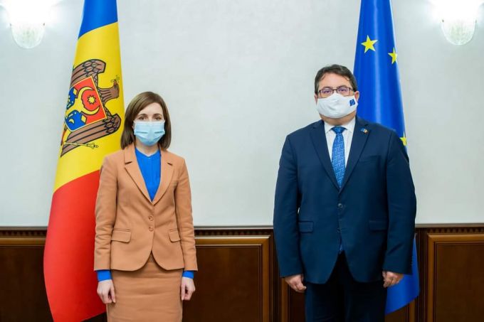 Preşedintele R. Moldova, Maia Sandu, a avut o întrevedere cu Peter Michalko, ambasadorul UE la Chişinău. Despre ce s-a discutat