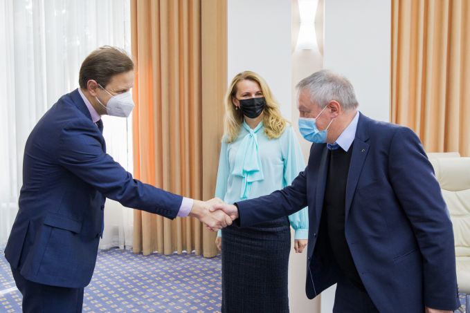 Întrevederea viceprim-ministrului pentru reintegrare Vlad Kulminski şi co-raportorii Comisiei de Monitorizare a Adunării Parlamentare a Consiliului Europei