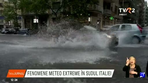 E alertă roşie în sudul Italiei, după o furtună care a făcut victime şi pagube materiale uriaşe