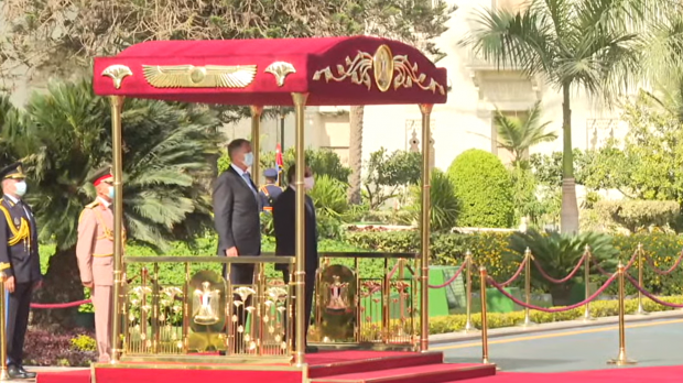 Preşedintele Klaus Iohannis a început vizita de stat în Egipt