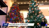 Chiar dacă până la Crăciun mai este peste o lună de zile, atmosfera sărbătorilor de iarnă se simte deja în Chişinău