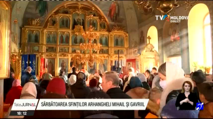 Astăzi e sărbătoarea sfinţilor Arhangheli Mihail şi Gavriil. Peste 200 de localităţi din Republica Moldova îşi sărbătoresc hramul