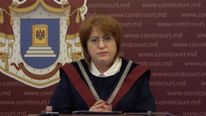 VIDEO. Briefing de presă susţinut de Preşedintele Curţii Constituţionale a Republicii Moldova, Domnica Manole