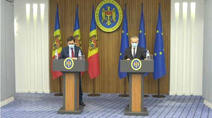 VIDEO. Conferinţă de presă susţinută de miniştrii Nicu Popescu şi Anatolie Topală privind vizita oficială de la Bucureşti