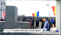 1 decembrie, sărbătoarea tuturor românilor, a fost celebrată în mai multe localităţi din Republica Moldova