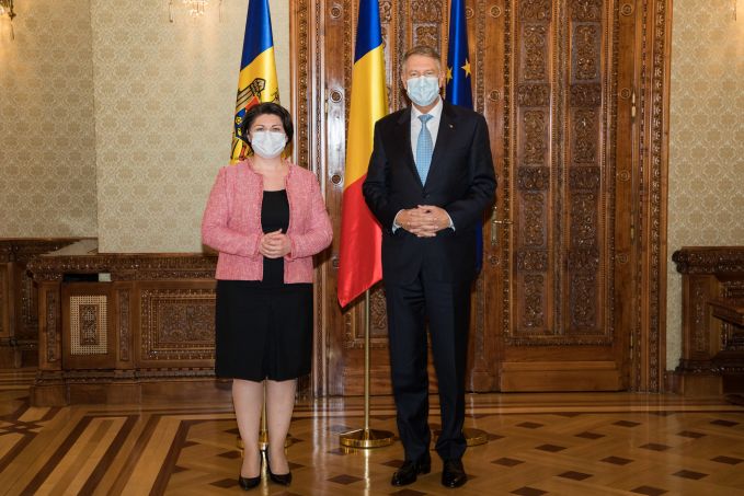 Natalia Gavriliţa, întrevedere cu Klaus Iohannis. Cei doi oficiali au discutat despre intensificarea cooperării bilaterale pe toate domeniile dintre România şi R. Moldova