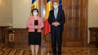 Natalia Gavriliţa, întrevedere cu Klaus Iohannis. Cei doi oficiali au discutat despre intensificarea cooperării bilaterale pe toate domeniile dintre România şi R. Moldova