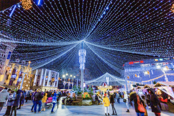 FOTO. European Best Destinations: Târgul de Crăciun din Craiova s-a clasat pe locul al 6-lea în topul celor mai frumoase din Europa
