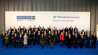 Nicu Popescu, la Consiliul Ministerial al OSCE, de la Stockholm: Am accentuat necesitatea procesului de soluţionare a conflictului transnistrean