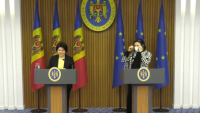 VIDEO. UPDATE. Directorul adjunct DG NEAR, Katarina Mathernova: „Sperăm că în al doilea trimestru al anului viitor vom putea oferi asistenţa macrofinanciară R. Moldova”