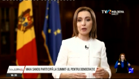 Preşedintele Republicii Moldova, Maia Sandu, participă la Summit-ul pentru Democraţie, organizat de Joe Biden